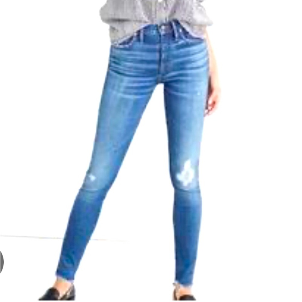 Madewell High Riser Skinny Skinny Jeans